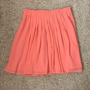 Loft pink skirt